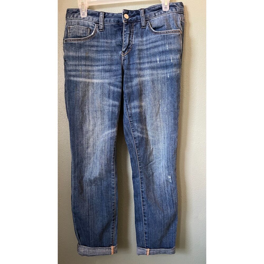 Anthropologie Pilcro and the Letterpress Distressed STET Jeans Size 28